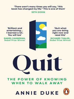 cover image of Quit